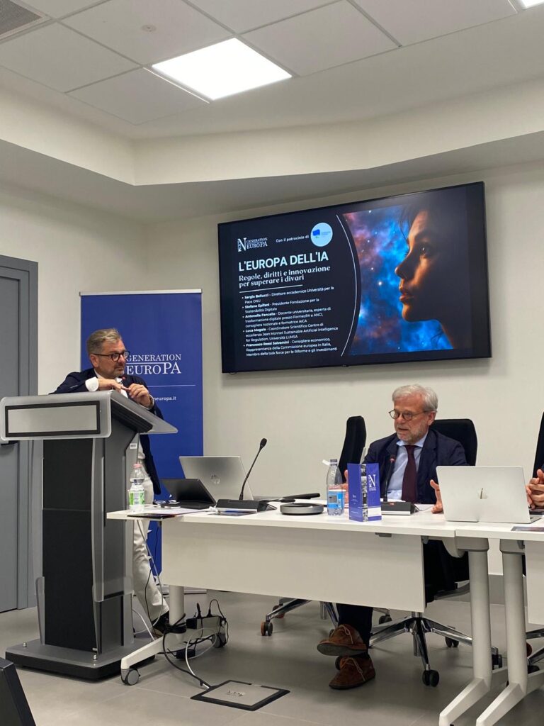 L’Europa dell’IA, Next Generation Europa, Roma, 1° ottobre 2026