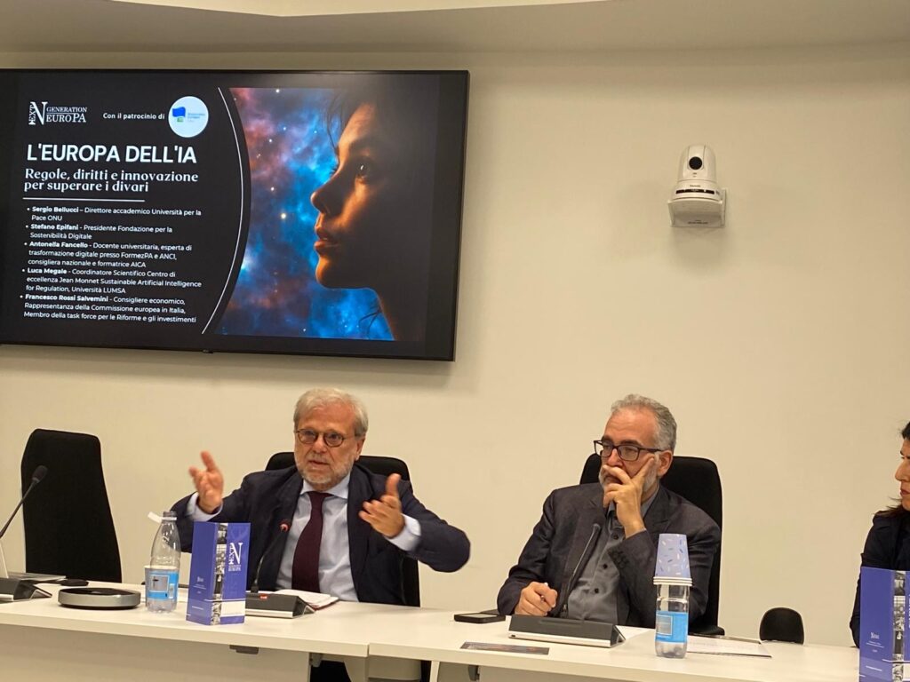 L’Europa dell’IA, Next Generation Europa, Roma, 1° ottobre 2026