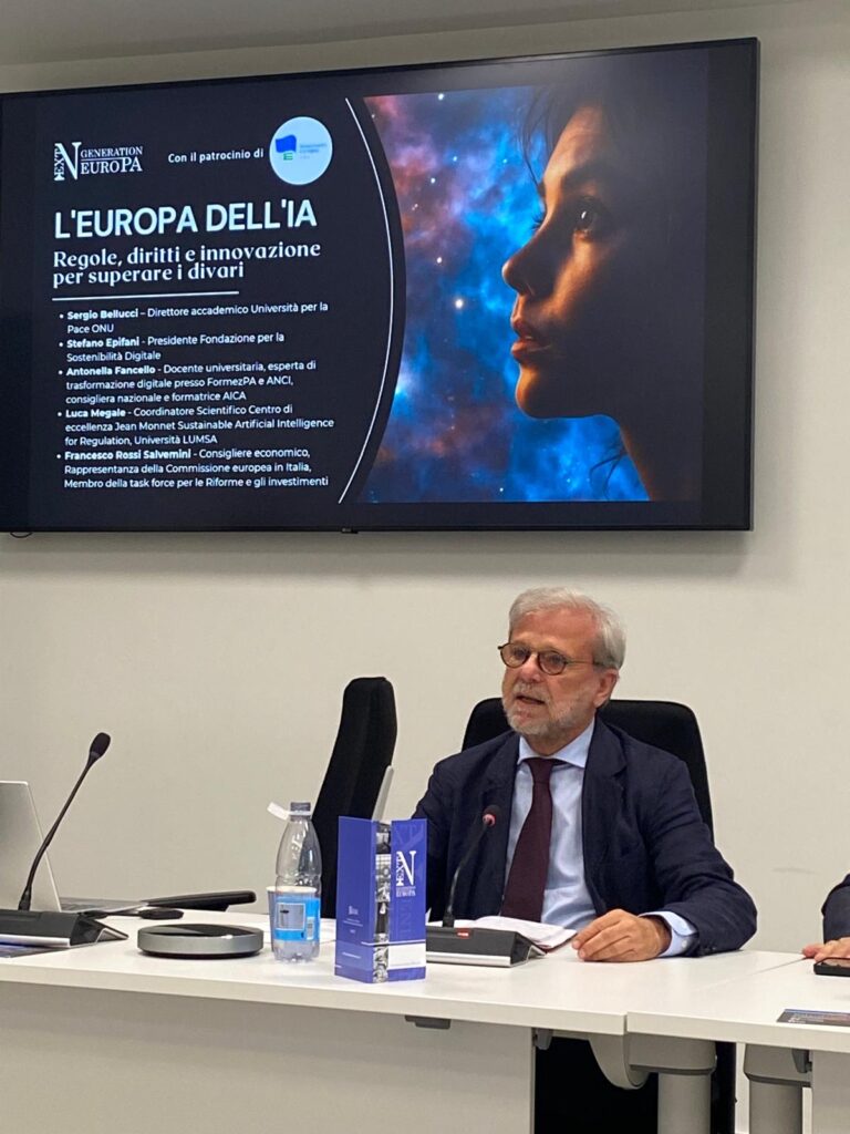 L’Europa dell’IA, Next Generation Europa, Roma, 1° ottobre 2026